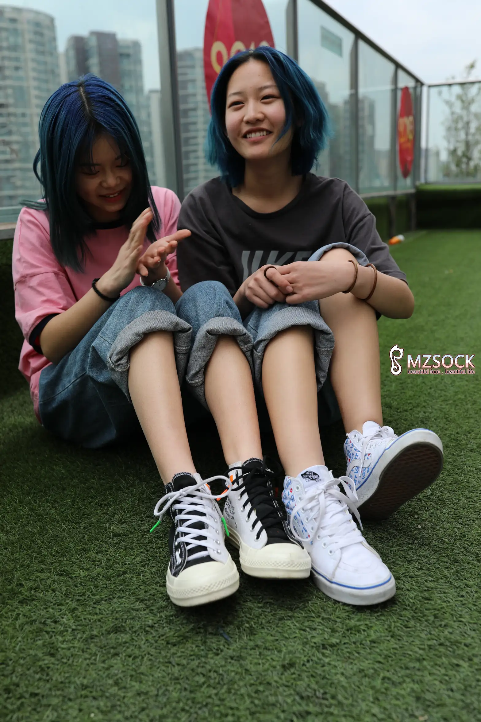 [Mzsock] Love beautiful feet NO.010 garden#[74P]-48