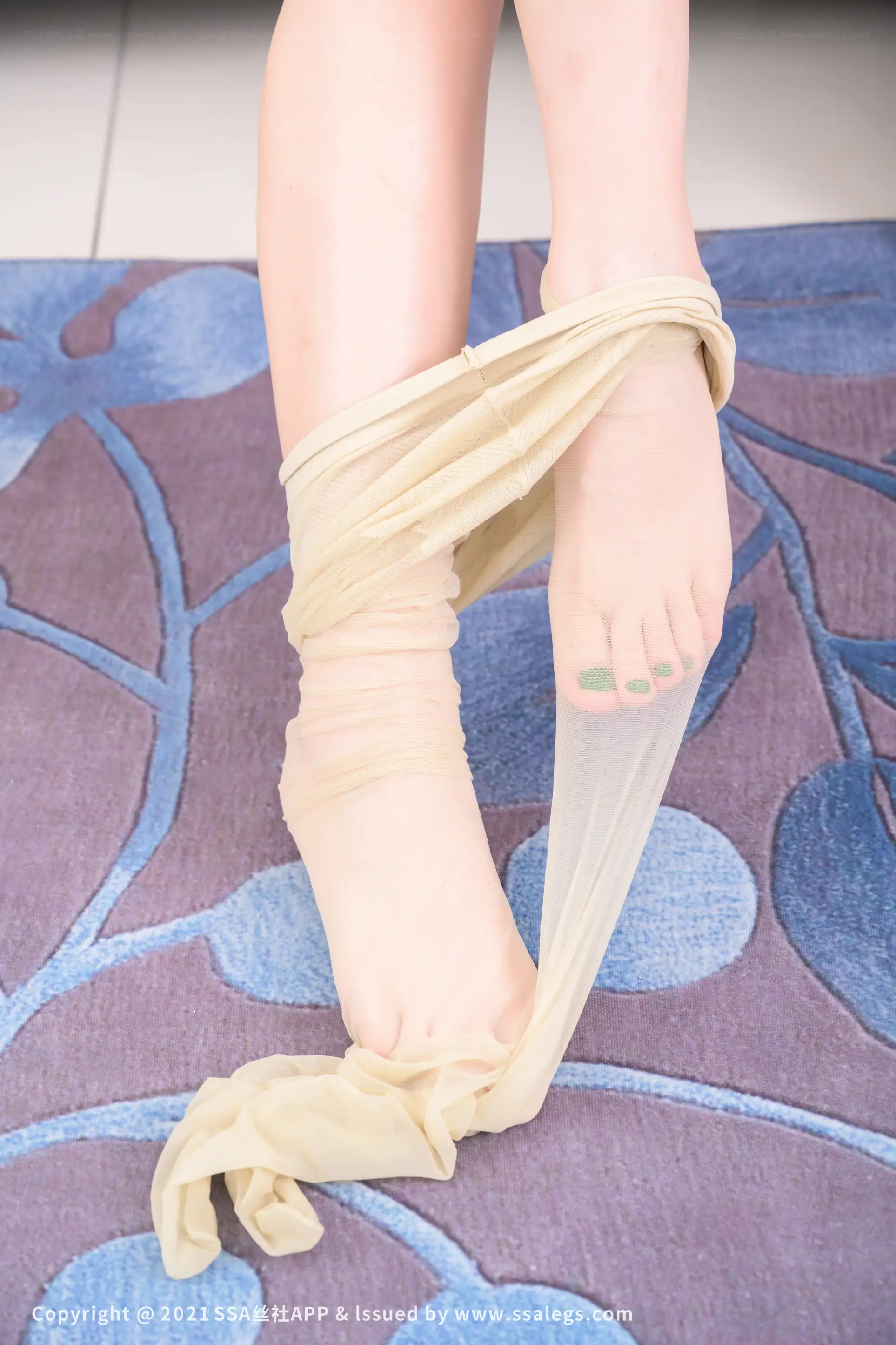 [Mzsock] NO.783 Model Xiaolu’s flesh-colored stockings and beautiful feet (Part 2) silk club#[128P]-127