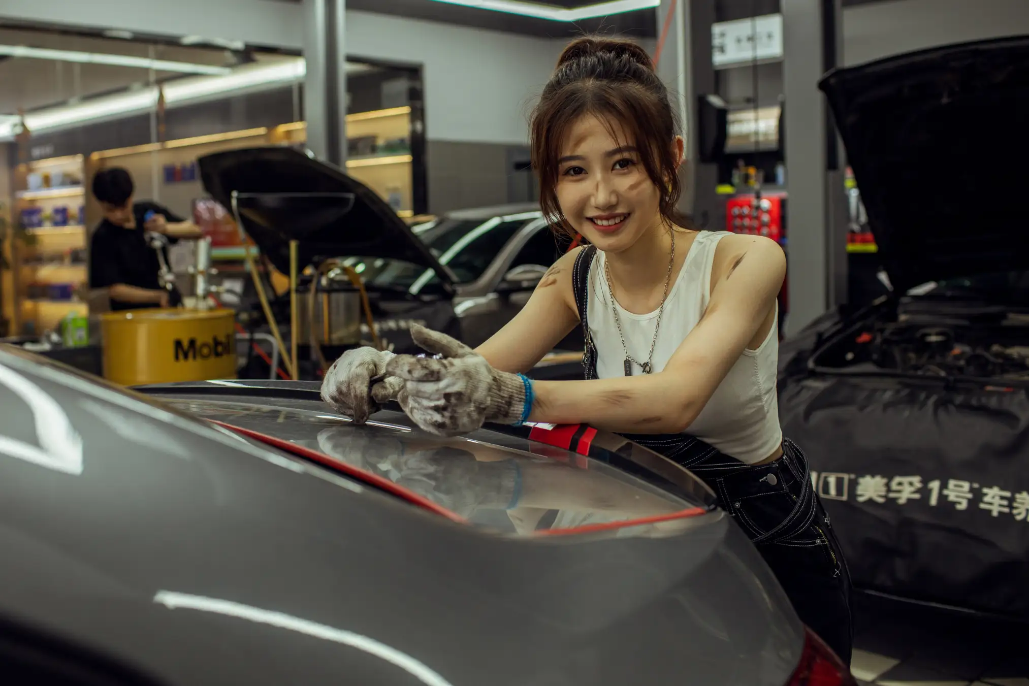 [YITUYU] 2022.07.27 Vol.1555 – Female Car Repair Master Pepe#[23P]-16